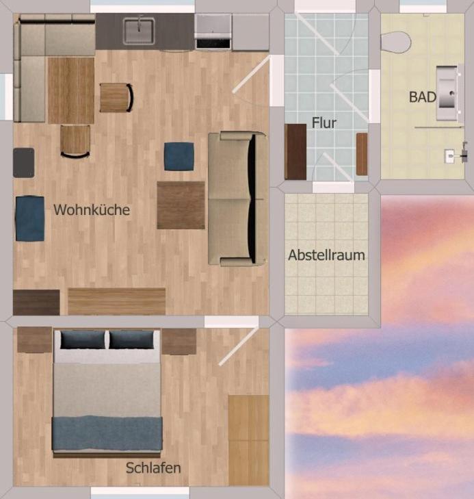 הרוואלד Apartment Almglueck מראה חיצוני תמונה